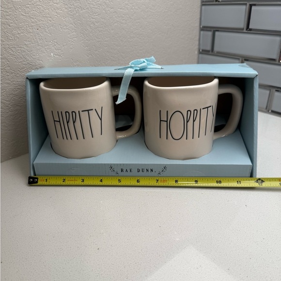 Rae Dunn Hippity Hoppity Mugs Easter Ceramic - Picture 7 of 8
